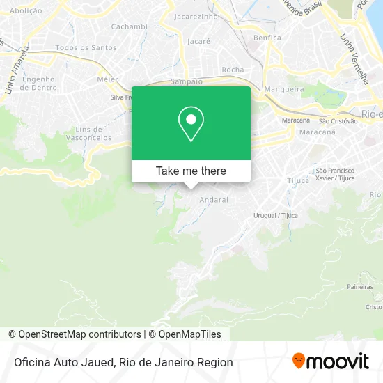 Oficina Auto Jaued map