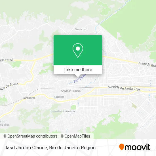 Iasd Jardim Clarice map