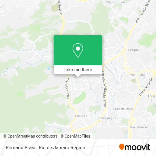 Remanu Brasil map