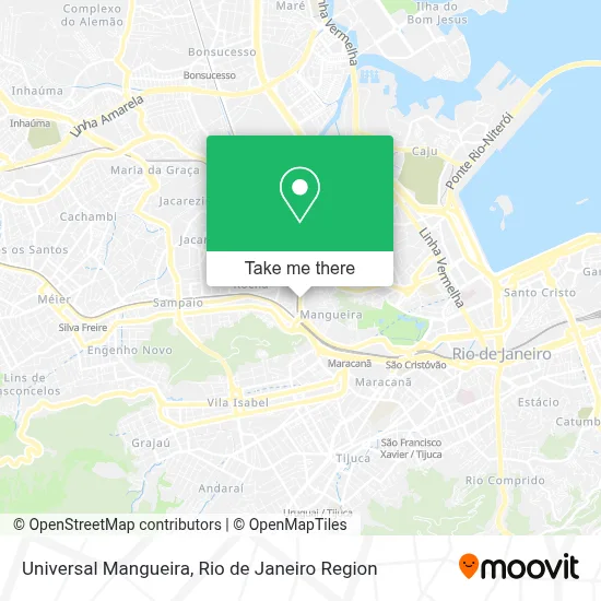 Universal Mangueira map