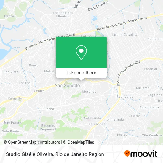 Studio Giséle Oliveira map