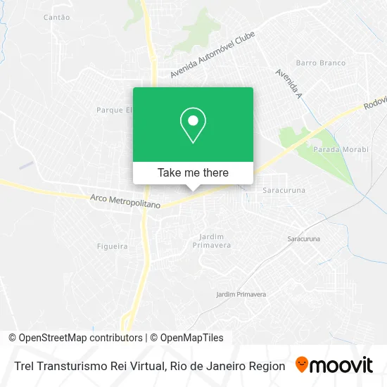 Trel Transturismo Rei Virtual map