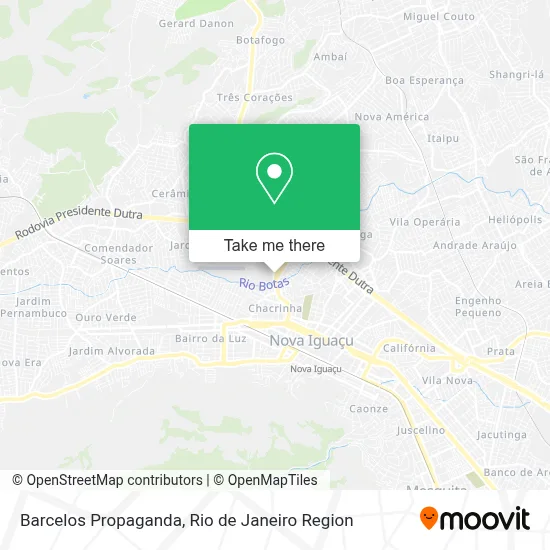 Barcelos Propaganda map