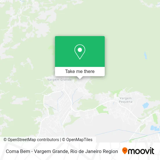 Coma Bem - Vargem Grande map