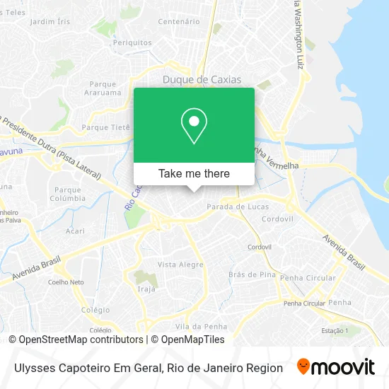 Ulysses Capoteiro Em Geral map