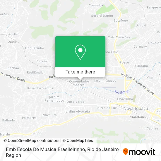 Emb Escola De Musica Brasileirinho map
