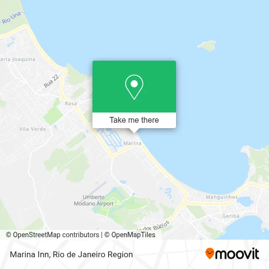 Marina Inn map
