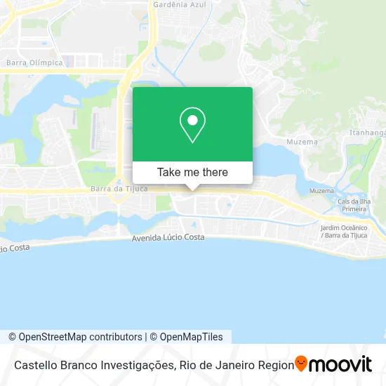 Castello Branco Investigações map