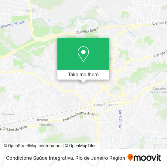 Condicione Saúde Integrativa map