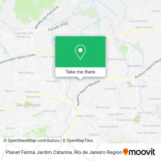 Planet Farma Jardim Catarina map