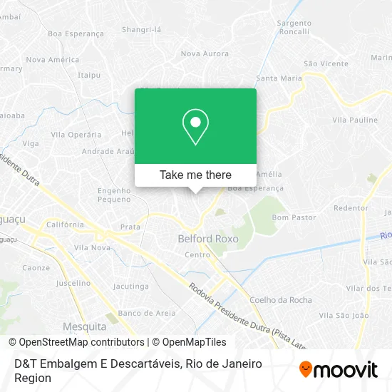 D&T Embalgem E Descartáveis map
