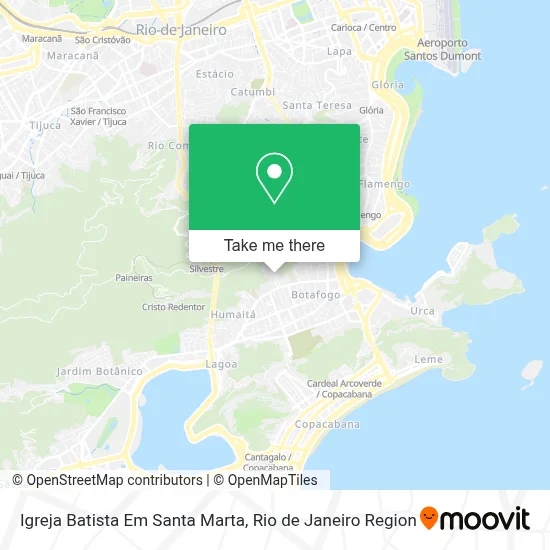 Igreja Batista Em Santa Marta map