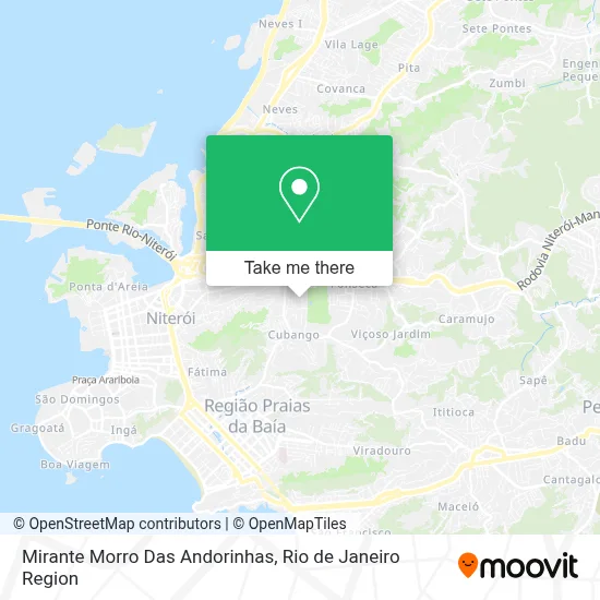 Mirante Morro Das Andorinhas map