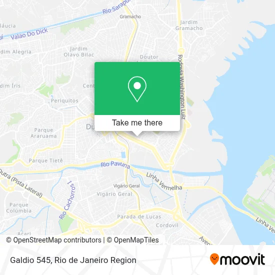 Galdio 545 map