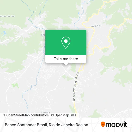 Banco Santander Brasil map