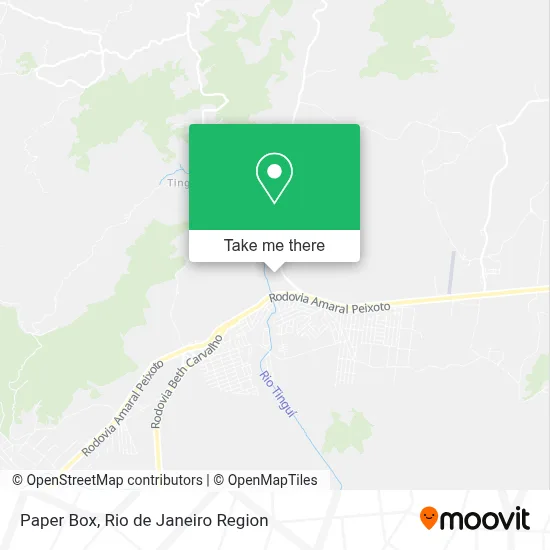 Paper Box map