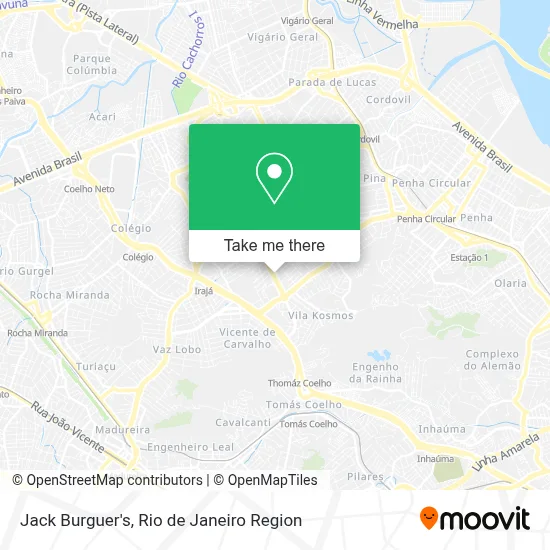 Jack Burguer's map