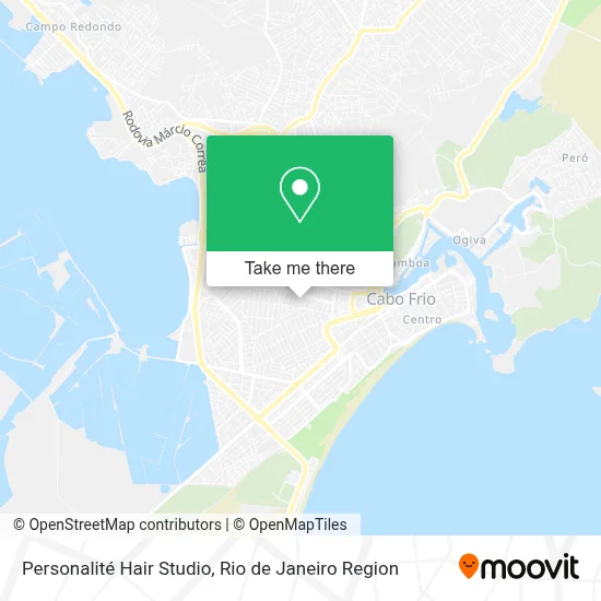 Personalité Hair Studio map