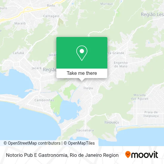 Notorio Pub E Gastronomia map