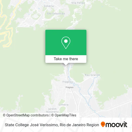 State College José Veríssimo map