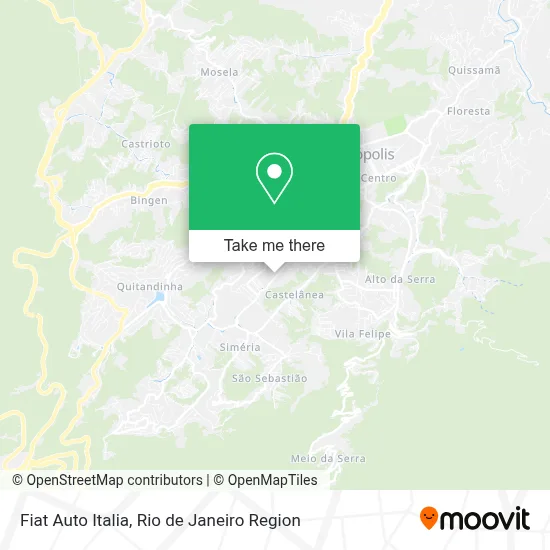 Fiat Auto Italia map