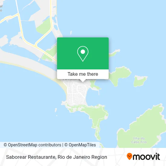 Saborear Restaurante map