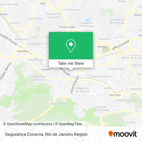 Segurança Conecta map