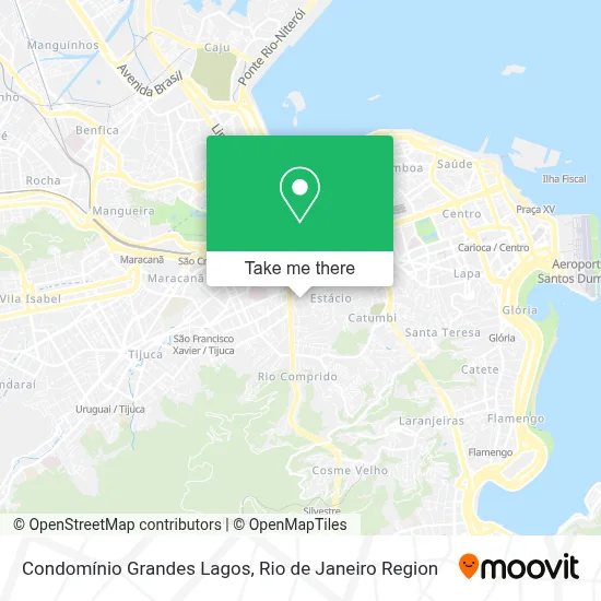 Condomínio Grandes Lagos map