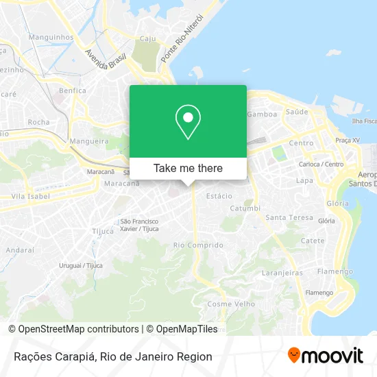 Rações Carapiá map
