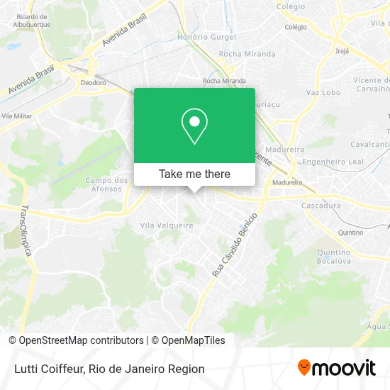 Lutti Coiffeur map