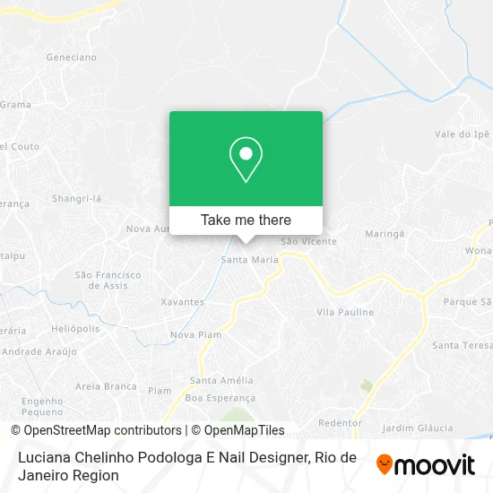 Luciana Chelinho Podologa E Nail Designer map