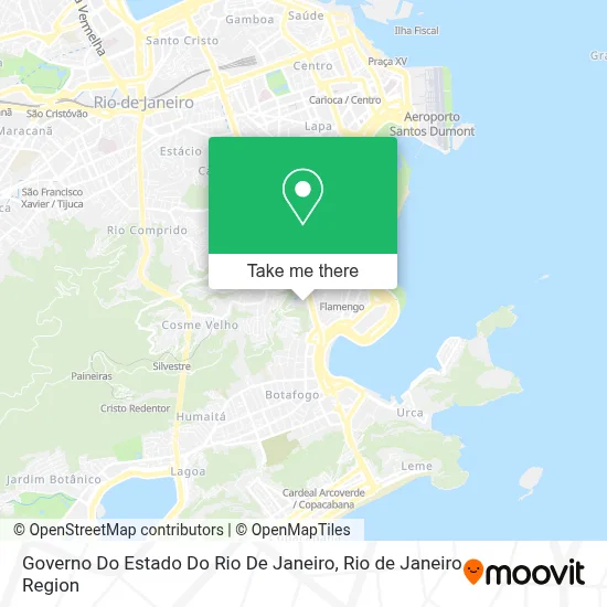 Governo Do Estado Do Rio De Janeiro map