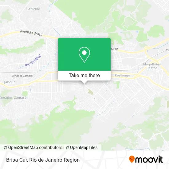 Brisa Car map