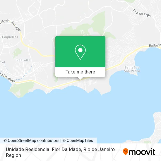 Unidade Residencial Flor Da Idade map