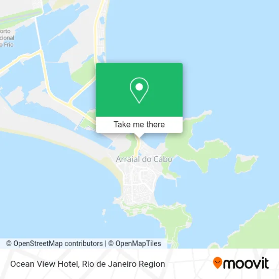Ocean View Hotel map