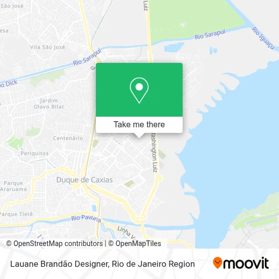 Lauane Brandão Designer map