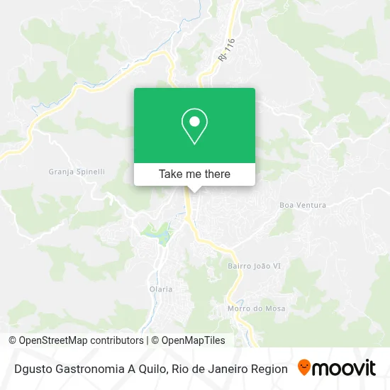 Dgusto Gastronomia A Quilo map
