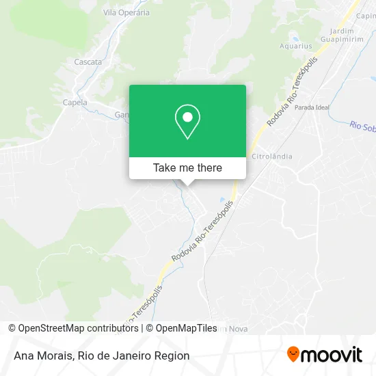 Ana Morais map