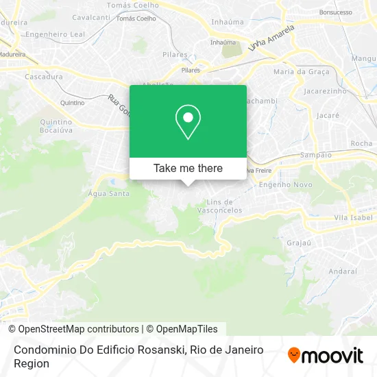 Condominio Do Edificio Rosanski map