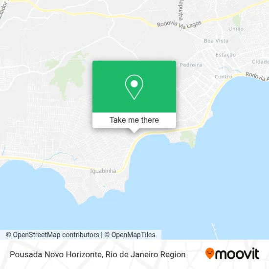 Pousada Novo Horizonte map