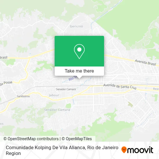 Comunidade Kolping De Vila Alianca map