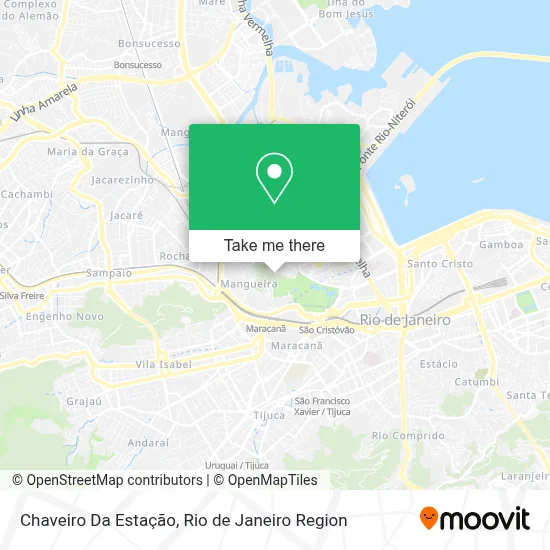 Chaveiro Da Estação map