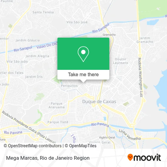 Mega Marcas map