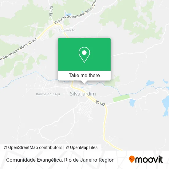 Comunidade Evangélica map