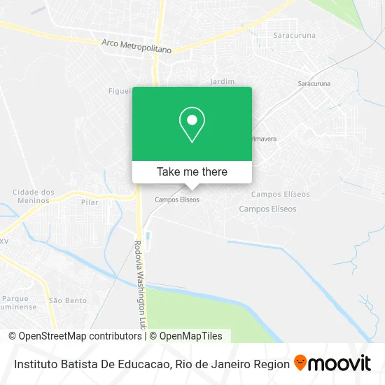 Instituto Batista De Educacao map