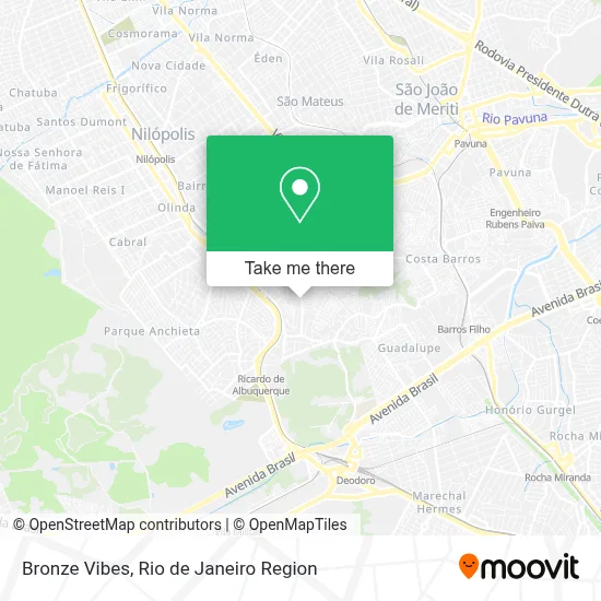 Bronze Vibes map