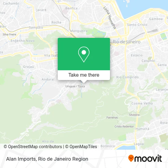 Alan Imports map