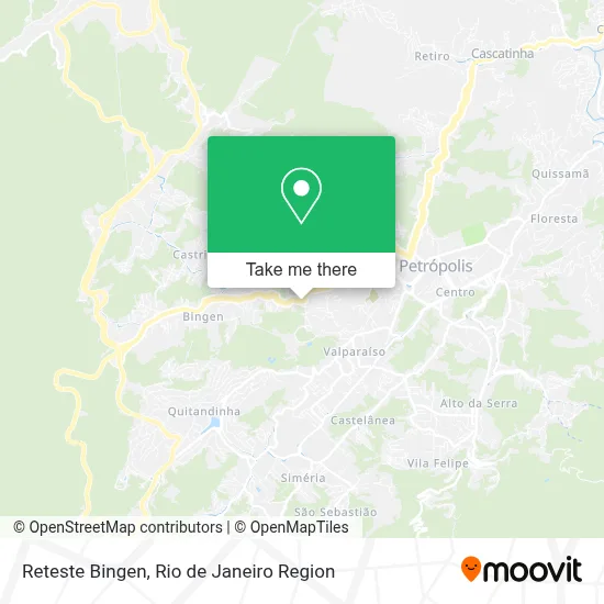 Reteste Bingen map