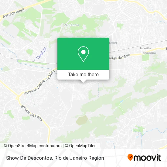 Show De Descontos map