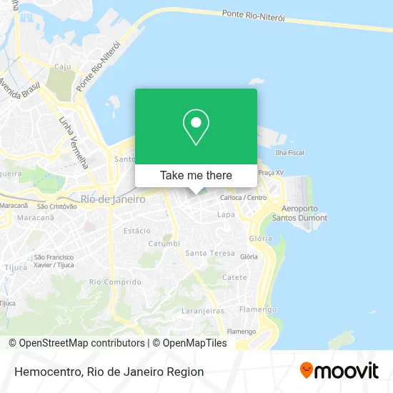 Hemocentro map